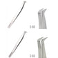 Eyelash extension tweezers VILMY / boot (tilt angle 50°) / S-50