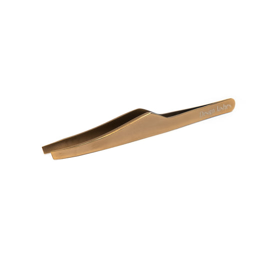 DESIGN LASHES Eyebrow Tweezers Crown bevelled