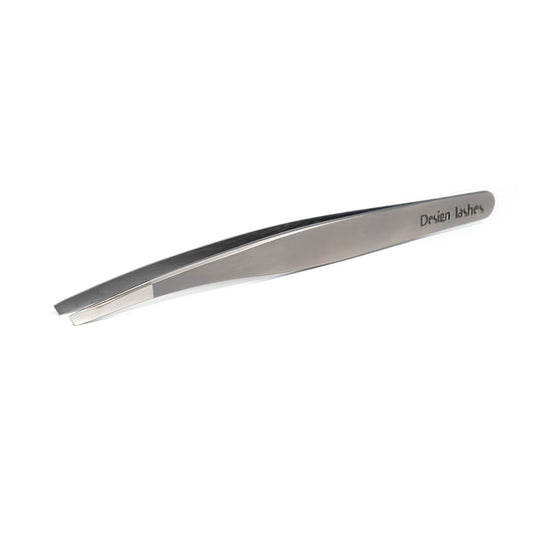 DESIGN LASHES Eyebrow tweezers bevelled elongated