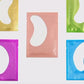Eye pads for eyelash extensions, 50pcs