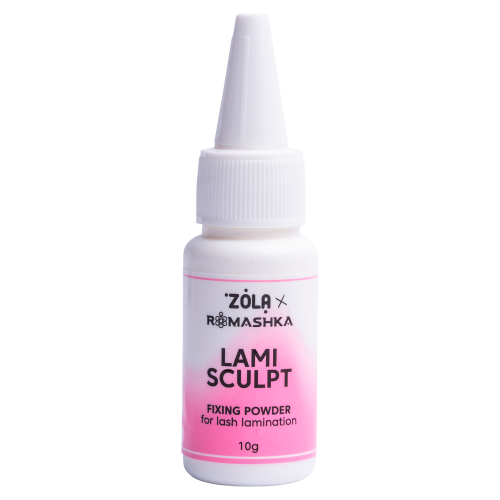 ZOLA x Romashka Fixing powder for lash lamination LamiSculpt, 10 g