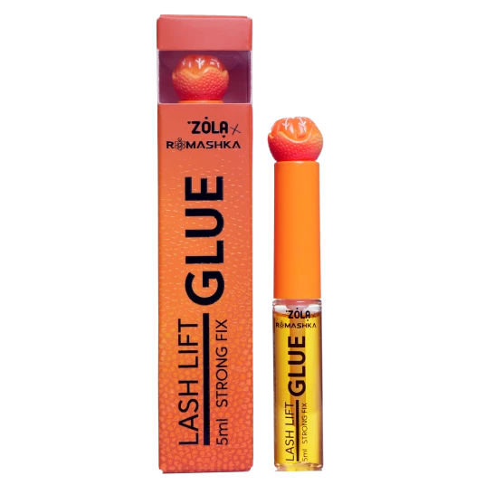 ZOLA x Romashka Glue for eyelash lamination Orange Lash Lift Glue Strong Fix, 5 ml
