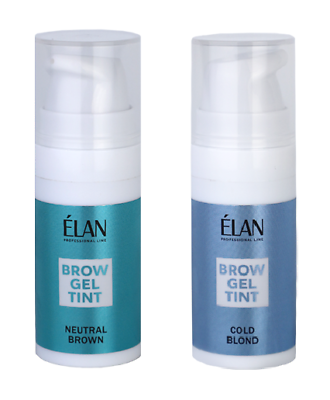 ELAN Brow Gel Tint, 10 ml (Cold Blond, Neutral Brown)