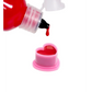 Cups silicone tattoo Saferly Heart Large Ink- Pink