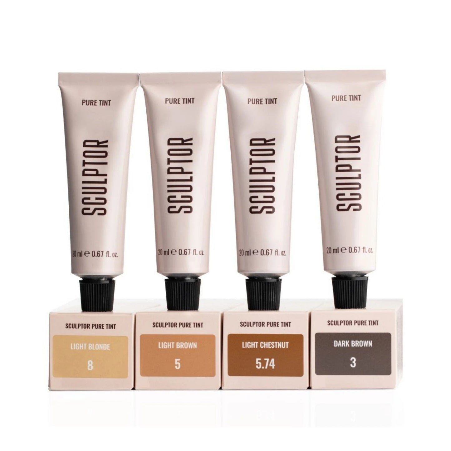 SCULPTOR Pure Tint PPD-free cream dye for eyebrows and eyelashes