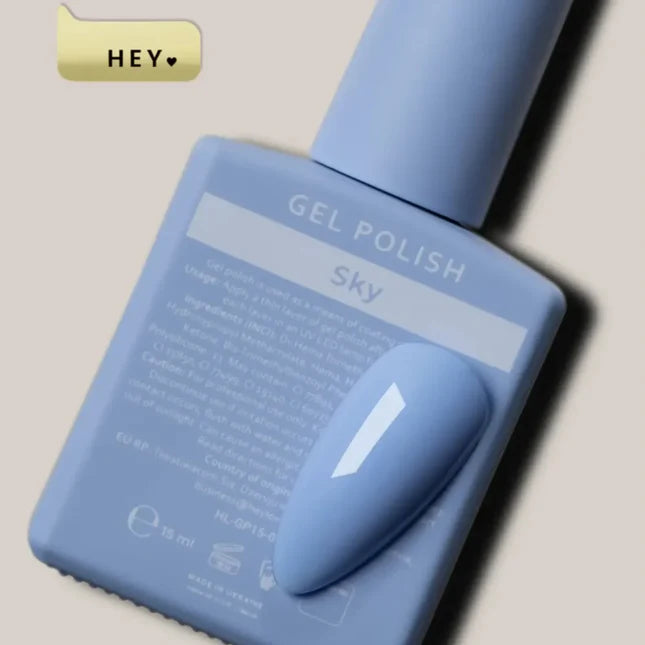 HEYLOVE Gel Polish Sky, 15ml (TPO Free)