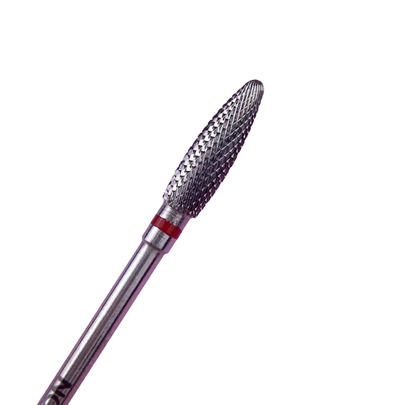 LUNAmoon Carbide milling cutter "Corn" thinned Soft Red 4.0mm