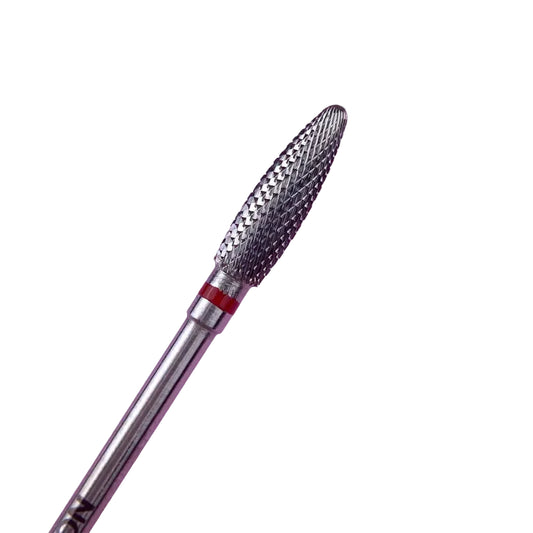 LUNAmoon Carbide milling cutter "Corn" thinned Soft Red 4.0mm