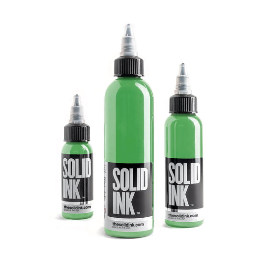 Solid ink Green Apple Tattoo ink