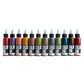 Solid Ink Opaque Earth Set Tattoo Ink (12 colors), 1oz