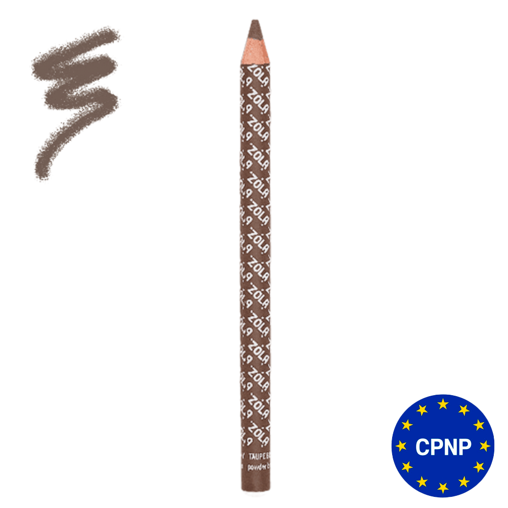 ZOLA Powdery pencil for eyebrows Brown