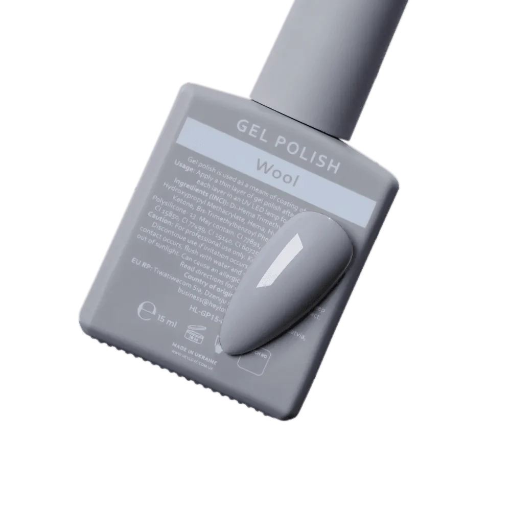 HEYLOVE Gel Polish Wool, 15ml (TPO Free)