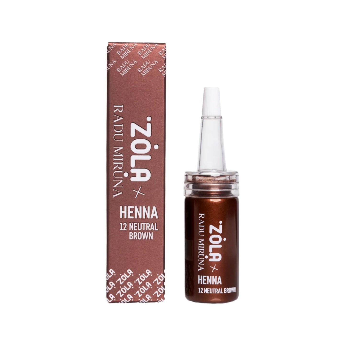 ZOLA x RADU MIRUNA Professional henna for eyebrows, 10 g