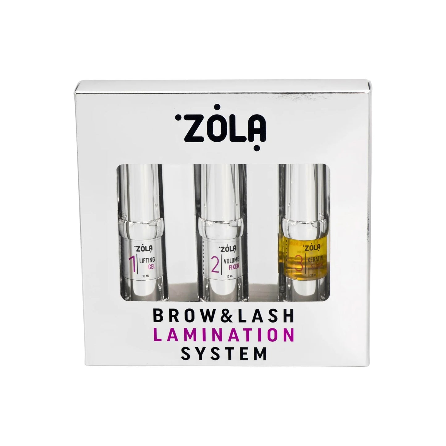 ZOLA Brow & Lash Lamination System Silver, 10 ml