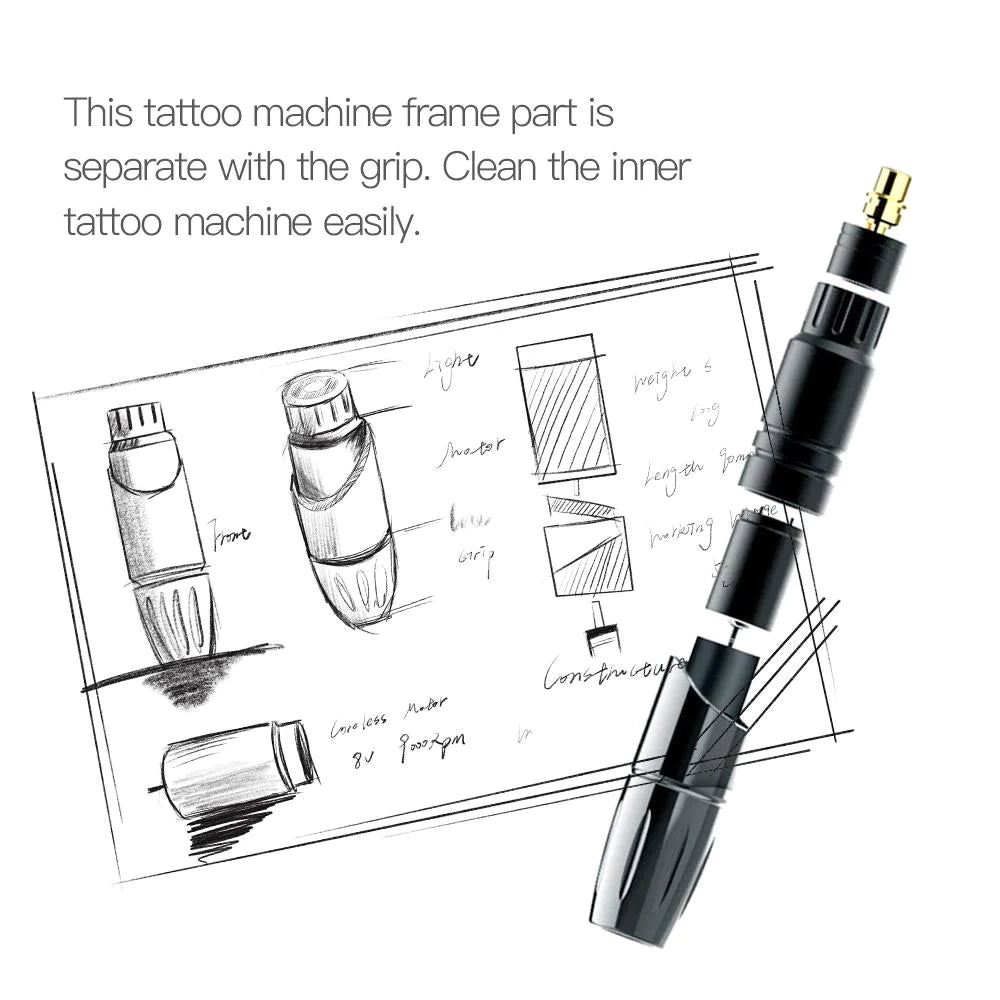 Mast Tour Rotary Pen Machine Pen-style with One RCA Cord