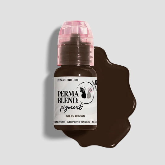 GO-TO BROWN - Perma Blend Pigment - 1/2oz Bottle