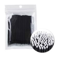 Ultra Fine Micro Brushes – Black (100 pcs)