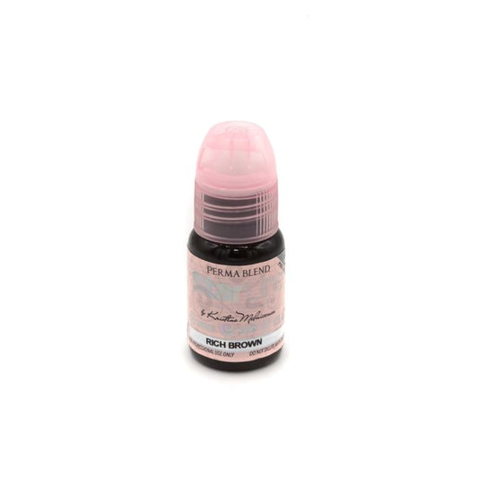 RICH BROWN— Perma Blend Pigment— 1/2oz Bottle