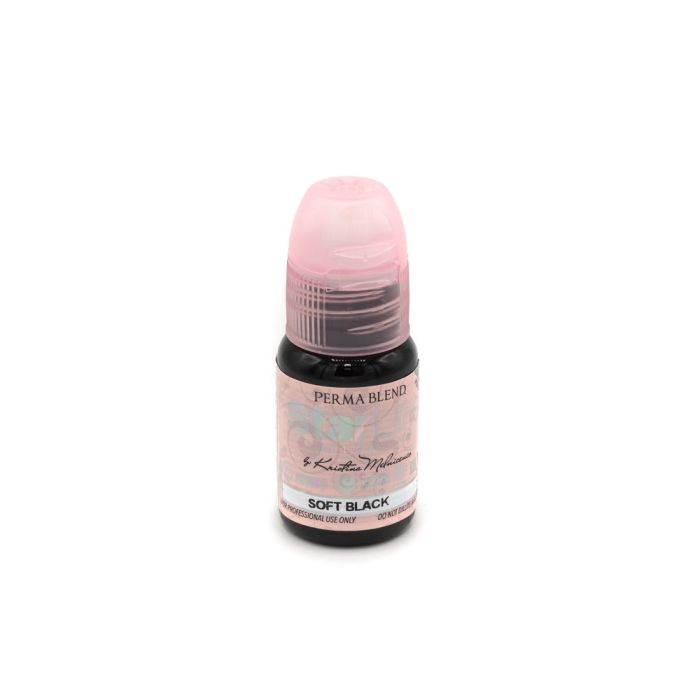 SOFT BLACK— Perma Blend Pigment— 1/2oz Bottle